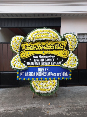 Papan Bunga Duka di Tanjung Balai Kota Iii